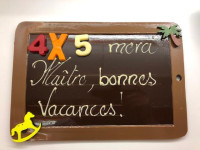 Merci maitre bonnes vacances